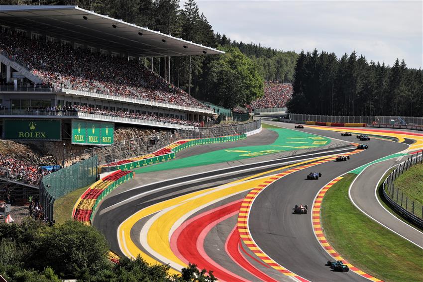 Eau rouge Belgium